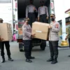 Polres Pekalongan Kota kirim bantuan ke korban gempa bumi Cianjur