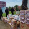 Brimob Pekalongan kirim bantuan kemanusiaan untuk korban gempa bumi Cianjur