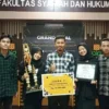 Mahasiswa UIN KH Abdurrahman Wahid atau UIN Gus Dur Pekalongan meraih Juara 3 Kompetisi Debat Konstitusi Nasional