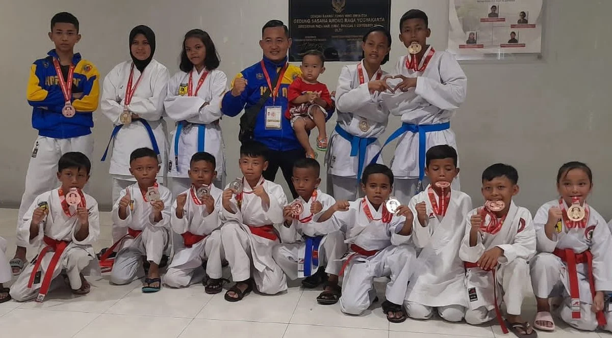 Sukses, Atlet Karate Lemkari Raih 21 Medali Piala Raja