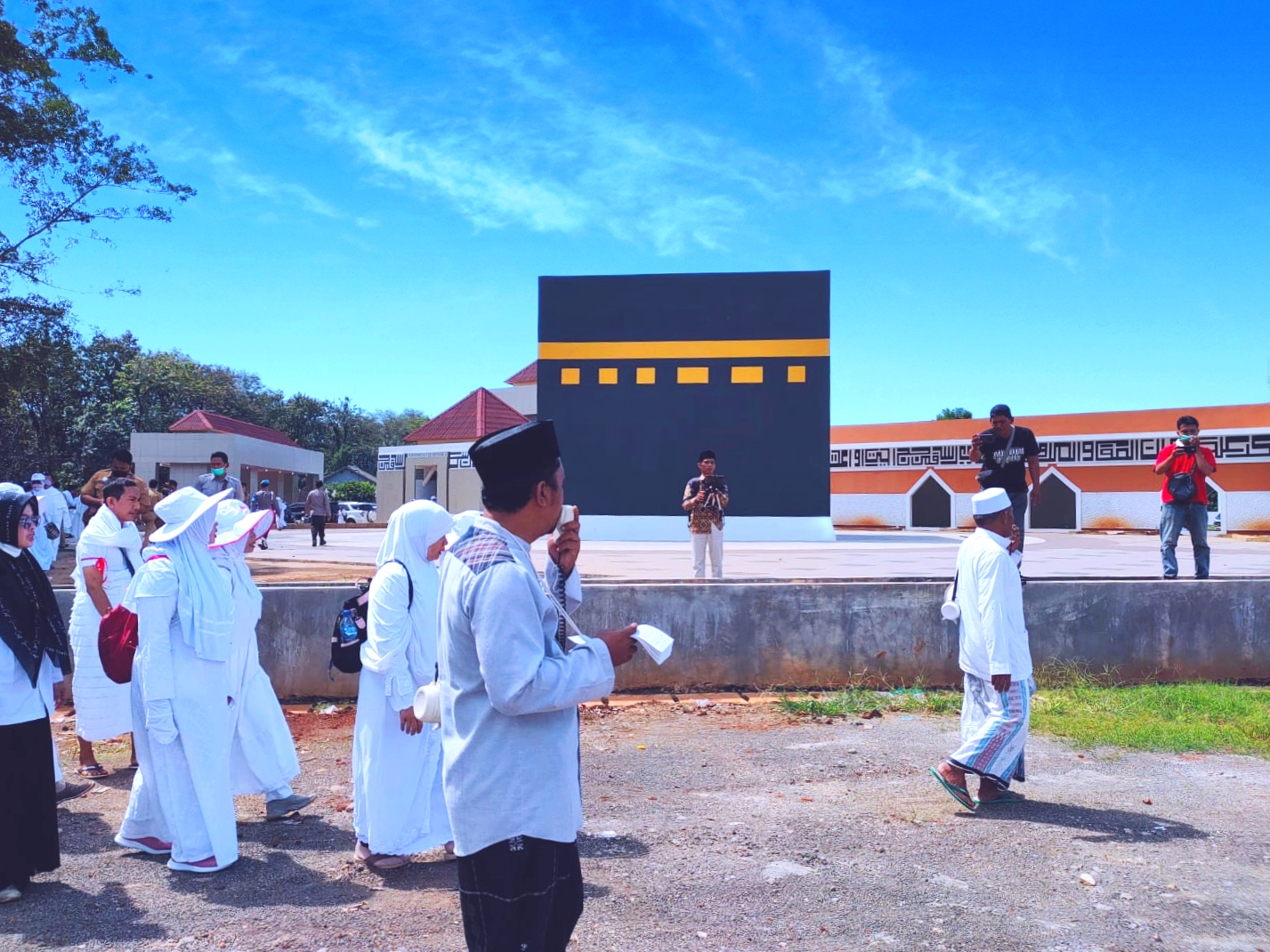 Islamic Center Batang nan ada di Banyuputih sudah digunakan untuk kegiatan manasik haji. (Radar Pekalongan/Novia Rochmawati)