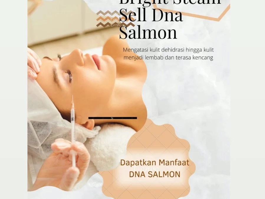Tren Kecantikan Kekinian, Facial Glow Bright Steam Sell DNA Salmon
