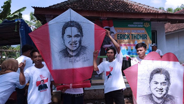 Peringati Hari Layang-Layang Internasional dengan Deklarasi Erick Thohir