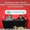 RI-Rusia tandatangani perjanjian ekstradisi