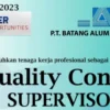 Dicari Quality Control Batang Alum Industrie, Maksimal Usia 35 Tahun