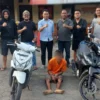 Pencuri sepeda motor ditangkap
