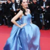 Raline Shah Gandeng Desainer Asal Medan di Karpet Merah Cannes Film Festival 2023