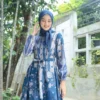Dress Batik Kombinasi