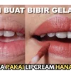 lipcream hanasui untuk bibir hitam
