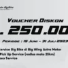 Voucher Rp 250 Ribu untuk Konsumen Honda
