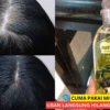 cara menghitamkan rambut beruban dengan minyak zaitun