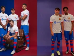 6 Potret Jersey Away Barcelona Musim 2023/2024: Tampil Menarik dengan Gaya Vintage