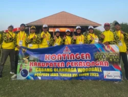 Atlet Woodball Kabupaten Pekalongan Peroleh Medali Perak di Porprov Jateng 2023