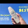 review sunscreen Skin Aqua UV whitening milk